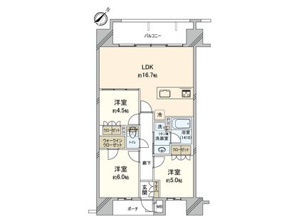 間取図(平面図)