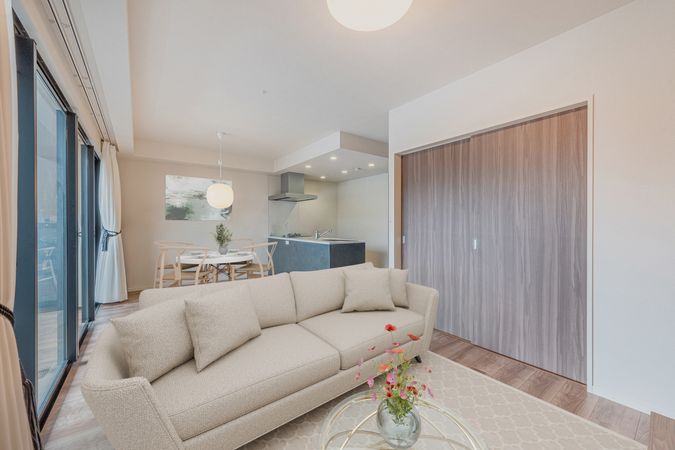 MJR博多ザ・レジデンス リビング