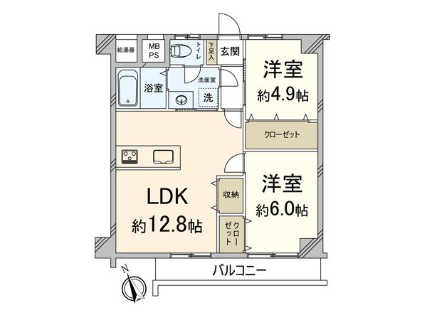 皐月マンション奈良屋 間取図(平面図) 皐月マンション奈良屋 間取図(平面図)