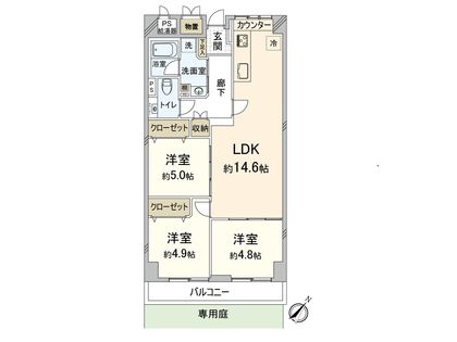 間取図(平面図)