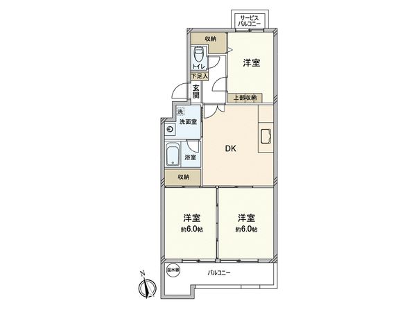 エメラルドマンション箱崎Ⅴ 間取図(平面図) 間取図(平面図)