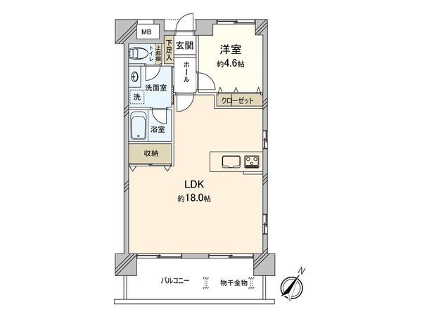 アンピール空港通り一号館 間取図(平面図) アンピール空港通り一号館 間取図(平面図)