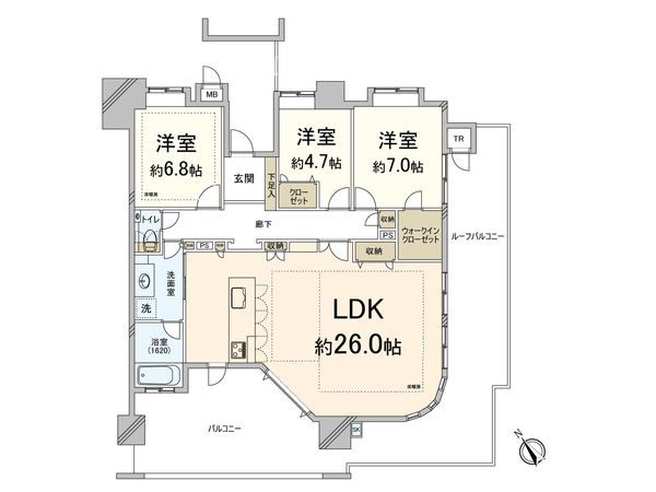 間取図(平面図)