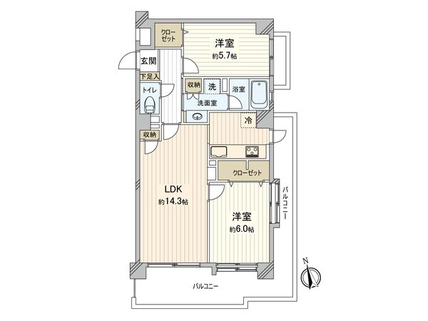 KBCマンシヨンユーハイム博多南 間取図(平面図) KBCマンシヨンユーハイム博多南 間取図(平面図)