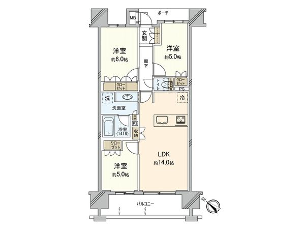 間取図(平面図)