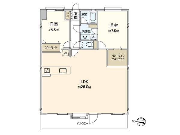 アプローズ諸岡 間取図(平面図) アプローズ諸岡 間取図(平面図)