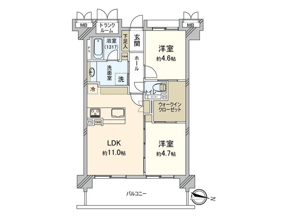間取図(平面図)