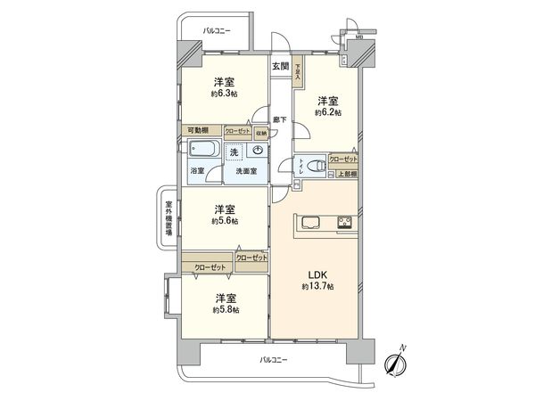 間取図(平面図)