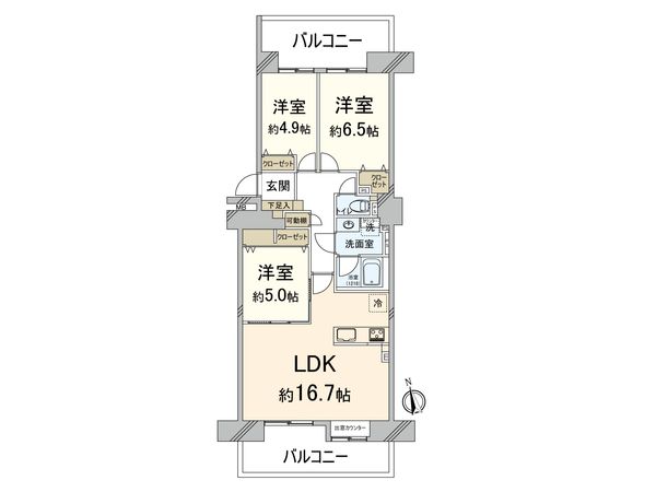 間取図(平面図)