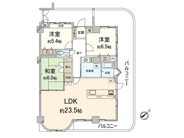 リーベスト南福岡 間取図(平面図)