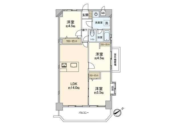 間取図(平面図)