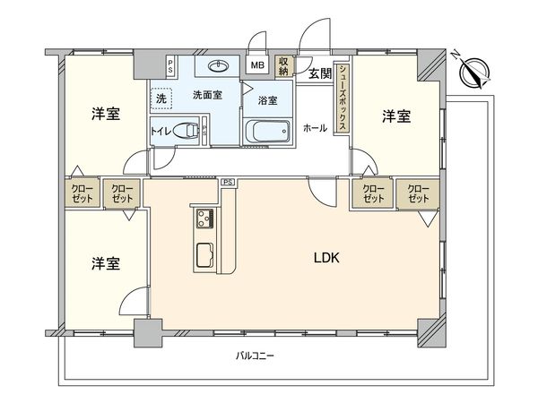 間取図(平面図)