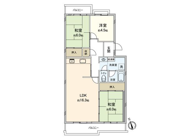間取図(平面図)