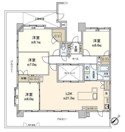 間取図(平面図)