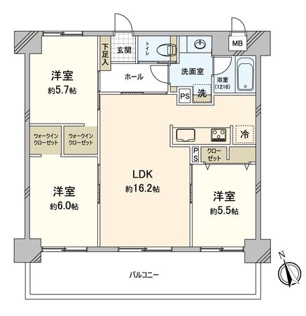 間取図(平面図)