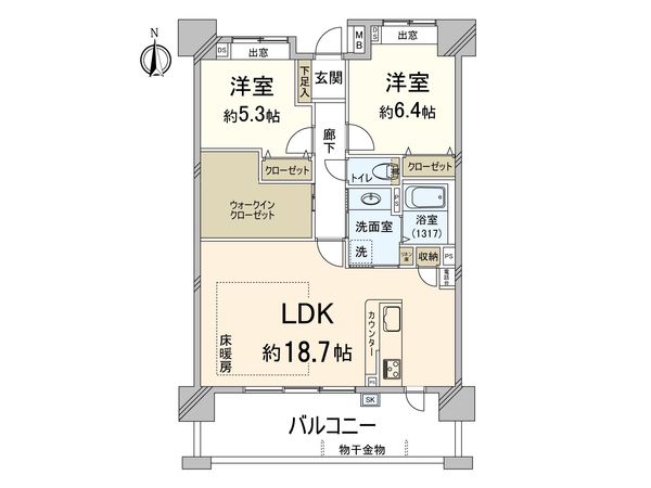 間取図(平面図)