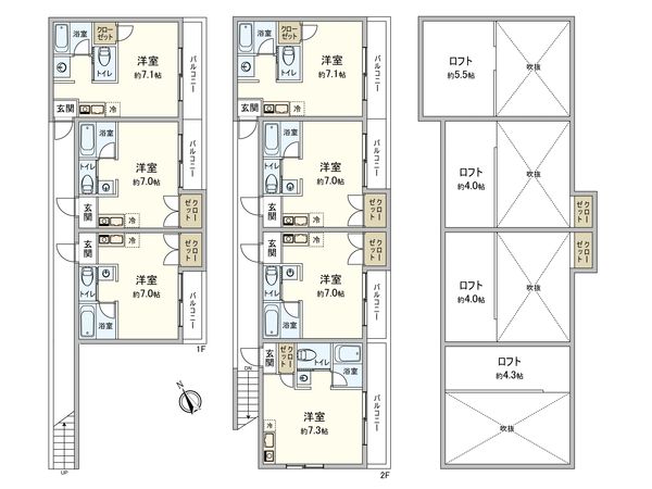 KOTOⅢ 間取図(平面図)