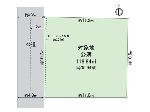 西区愛宕一丁目 土地 区画図 西区愛宕一丁目 土地 区画図