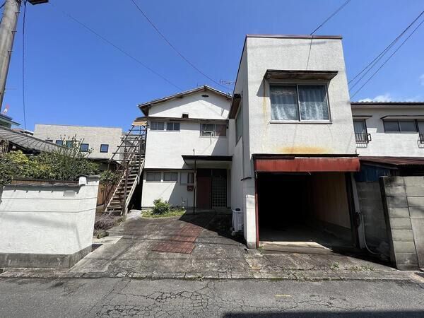 城南区別府二丁目古家付土地 前面道路含む外観 城南区別府二丁目古家付土地 前面道路含む外観