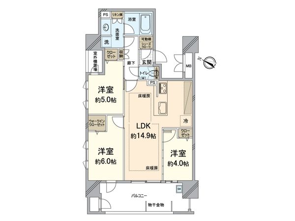 間取図(平面図)