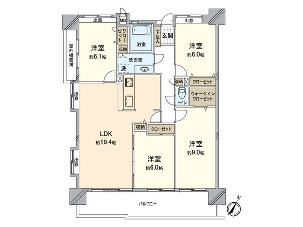 間取図(平面図)