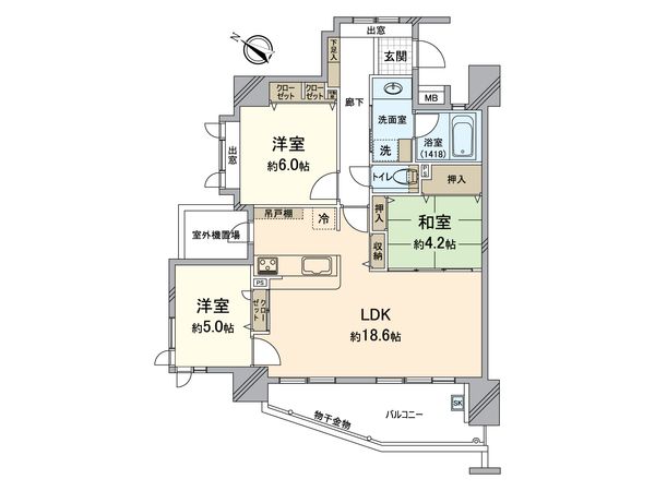 間取図(平面図)