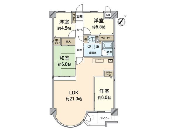 間取図(平面図)