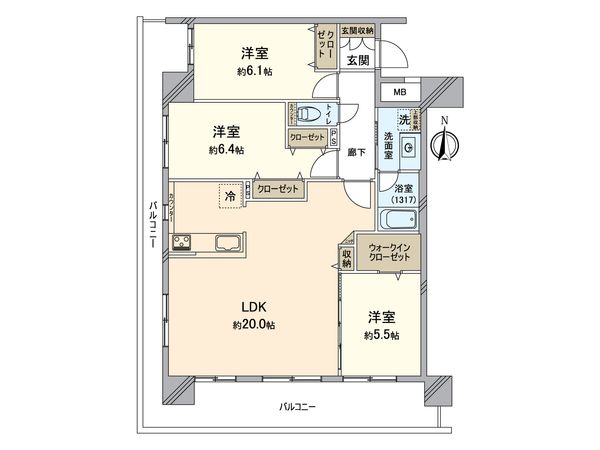 間取図(平面図)