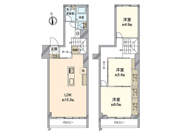ロイヤルマンション小笹 間取図(平面図) 間取図(平面図)