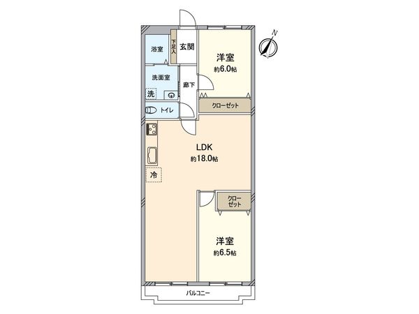 ハイライフ大濠 間取図(平面図) 間取図(平面図)