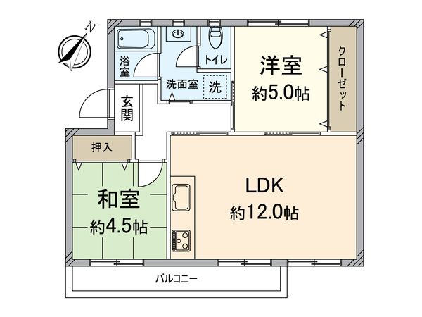 油山住宅11号棟 間取図(平面図) 油山住宅11号棟 間取図(平面図)