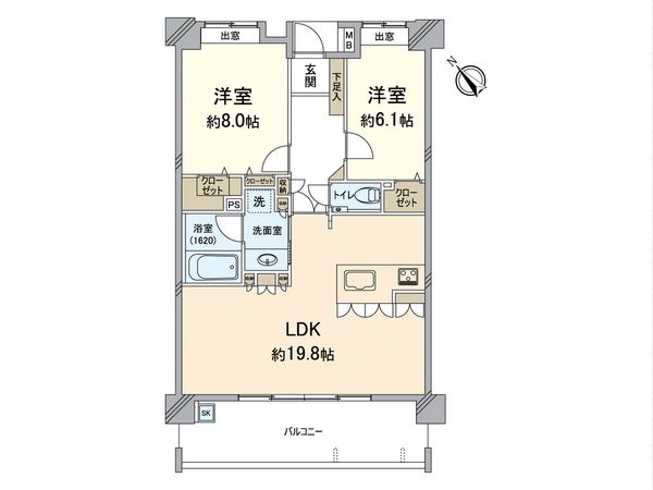 間取図(平面図)