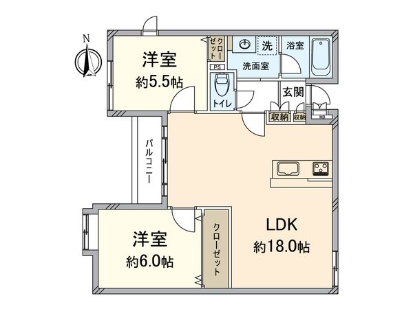 プランタン西公園 間取図(平面図) 間取図(平面図)
