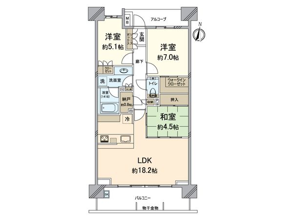 間取図(平面図)