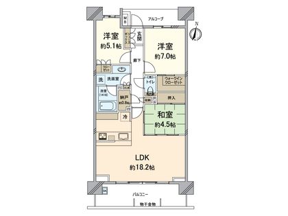 間取図(平面図)