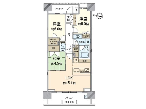 間取図(平面図)