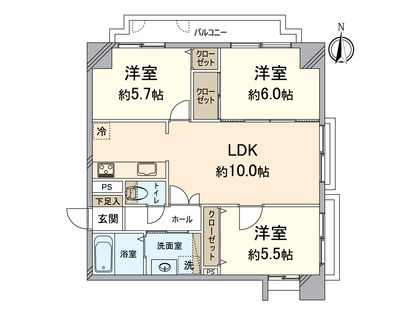 間取図(平面図)