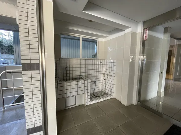 ペット足洗い場