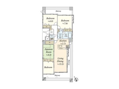 間取図(平面図)
