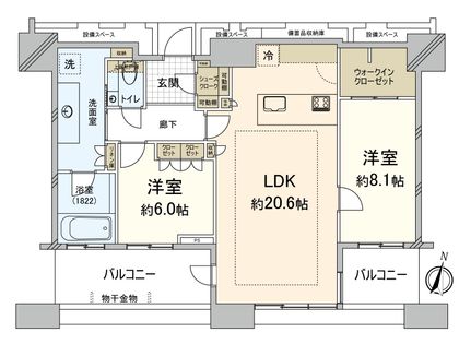 間取図(平面図)