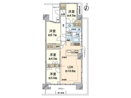 間取図(平面図)
