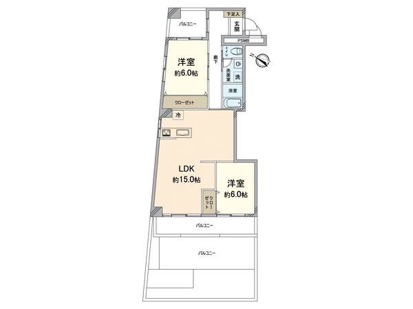 ライフピア舞鶴 間取図(平面図)