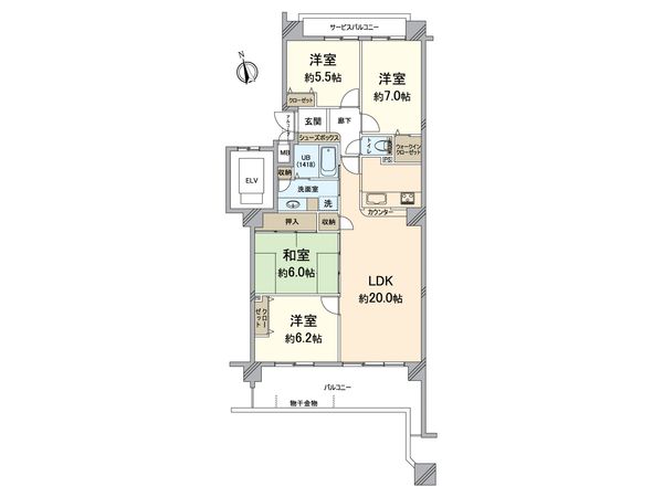 間取図(平面図)