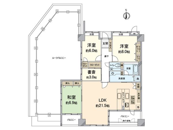コアマンション桜坂プレジオ 弐番館 間取図(平面図) コアマンション桜坂プレジオ 弐番館 間取図(平面図)