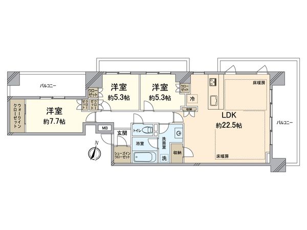 間取図(平面図)