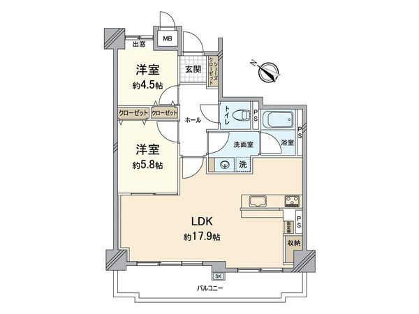 アーティックス大濠 間取図(平面図) アーティックス大濠 間取図(平面図)