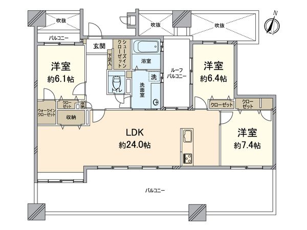 間取図(平面図)