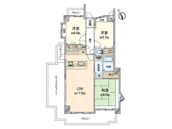 間取図(平面図)