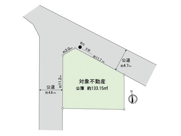 和田2丁目 土地 区画図