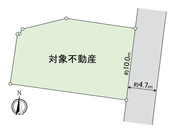 屋形原2丁目 土地 区画図 区画図